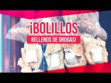 Bolillos rellenos de drogas, traían cocaína en lugar de migajón | Noticias con Yuriria Sierra