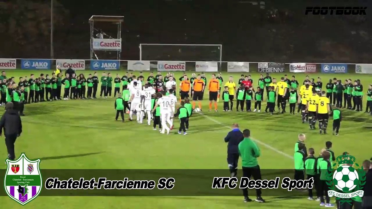 D1 Ama.  Chatelet Farciennes - KFC Dessel Sport (06.10.2018)