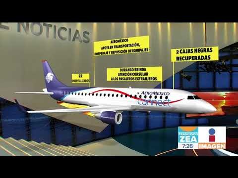 Estado de lesionados del avionazo en Durango | Noticias con Francisco Zea