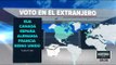 INE recibió 98 mil votos de mexicanos en el extranjero