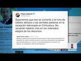 Guerra de tuits entre  Javier Corral y Felipe Calderón | Noticias con Ciro