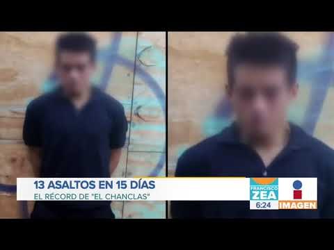 Capturan a “El Chanclas”, joven que cometió 13 asaltos en 15 días | Noticias con Francisco Zea