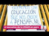 ¡41 escuelas de la UNAM en paro! | Noticias con Yuriria Sierra