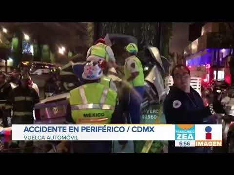Terrible accidente automovilístico en Periférico Sur | Noticias con Francisco Zea