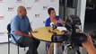 Democratic gubernatorial team Lou Leon Guerrero and Joshua Tenorio discuss safer living conditions for Guam's foster children at their new headquarters on the e