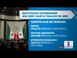 Diputados acuerdan un plan de austeridad para ahorrar 409 millones de pesos | Noticias con Ciro