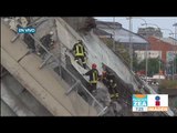 Se derrumba un puente en Génova, Italia | Noticias con Francisco Zea
