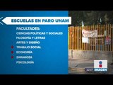 Estas escuelas se suman al Paro de la UNAM | Noticias con Ciro