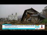 Emergencia en Japón por lluvias torrenciales | Noticias con Francisco Zea