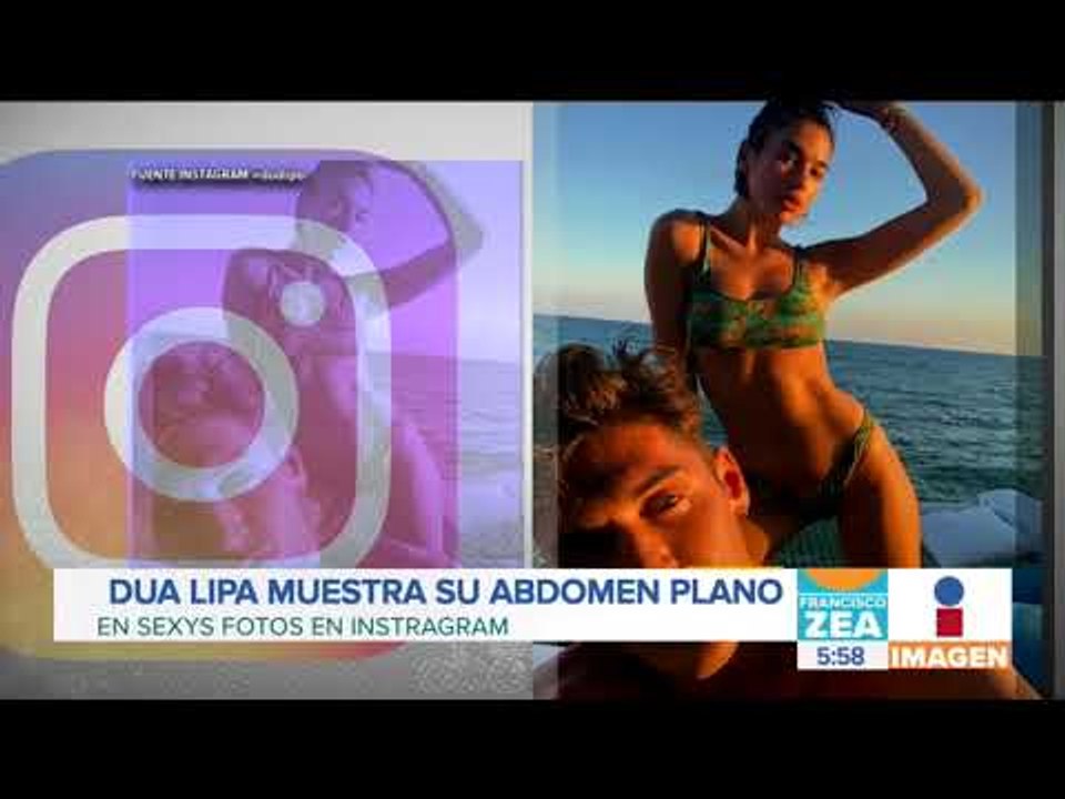 ¡Dua Lipa derrocha sensualidad en Instagram! | Noticias con Francisco Zea