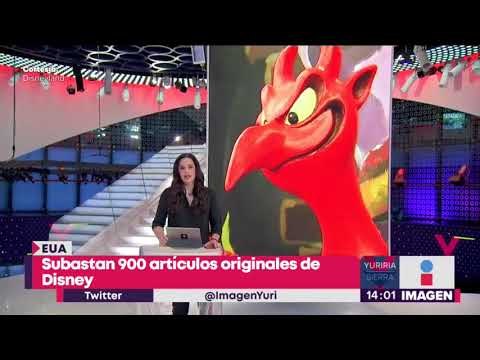 ¡Subastan artículos de colección de Disney! | Noticias con Yuriria Sierra
