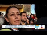 Labores de reconstrucción en la CDMX tras el sismo del 19S | Noticias con Francisco Zea