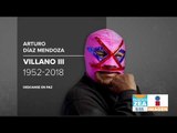 Fallece el legendario luchador Villano III | Noticias con Francisco Zea