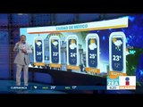 Pronóstico del clima 13 de julio 2018 | Noticias con Francisco Zea