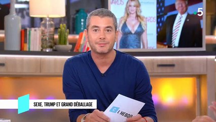 "C l'hebdo" revient sur cette séquence surréaliste à la télé américaine où une star du X évoque le s... de Donald Trump ! Regardez