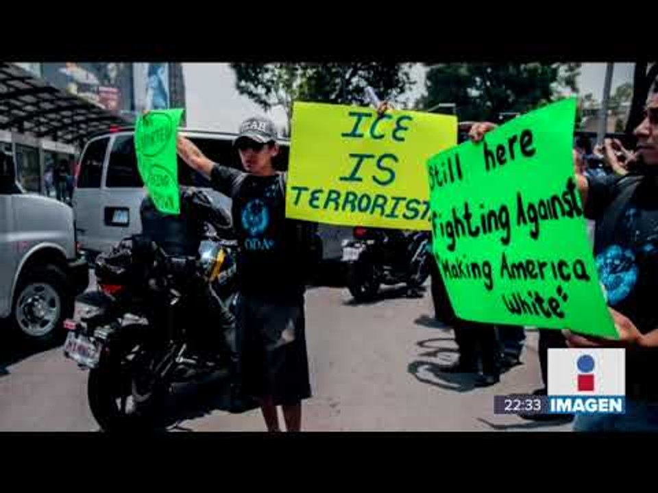 Protestaron contra Trump en la visita a la casa de campaña de López Obrador | Noticias con Ciro