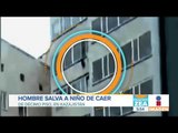 Niño cae de décimo piso y se salva gracias a su vecino | Noticias con Francisco Zea