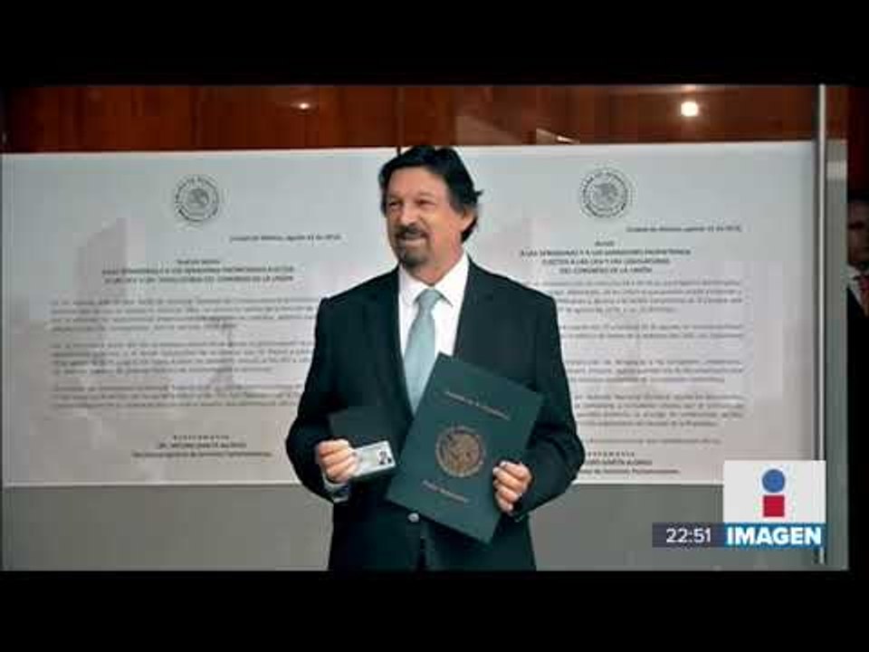 Napoleón Gómez Urrutia ya se registró como Senador | Noticias con Ciro