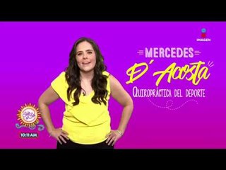 ¡Mercedes D'Acosta te dice cómo empezar a hacer ejercicio! | Sale el Sol
