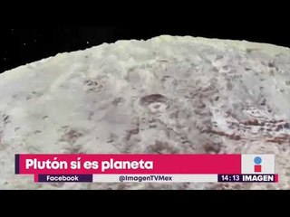 ¡Que siempre sí! Plutón sí es un planeta | Noticias con Yuriria Sierra