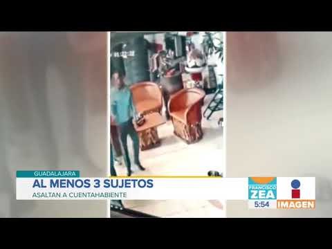 Al menos 3 sujetos asaltan a hombre que sacó dinero del banco | Noticias con Francisco Zea