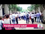 ¡Se detiene el Sector Salud en Tabasco! Trabajadores reclaman bono | Noticias con Yuriria Sierra