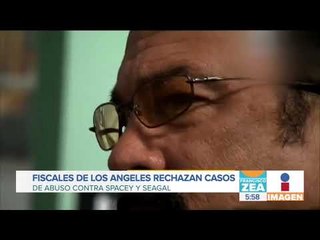 Rechazan casos de abuso contra Kevin Spacey y Steven Seagal | Noticias con Francisco Zea