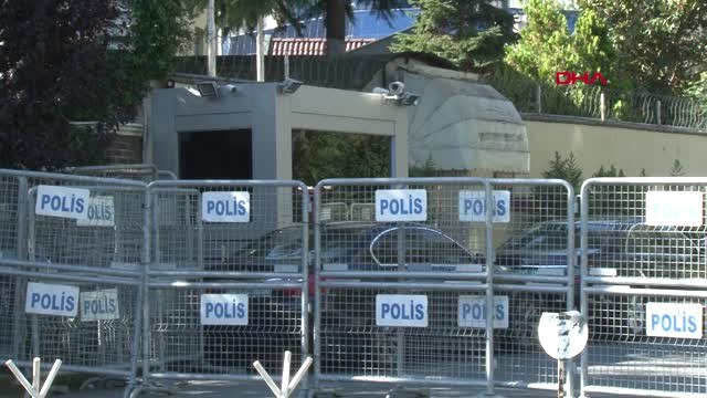 Suudi Arabistan Başkonsolosluğu Önünde Bekleyiş Devam Ediyor