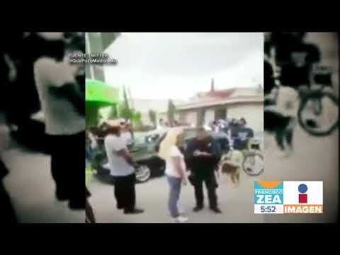 Amarran a poste a presunto ladrón en Puebla | Noticias con Francisco Zea