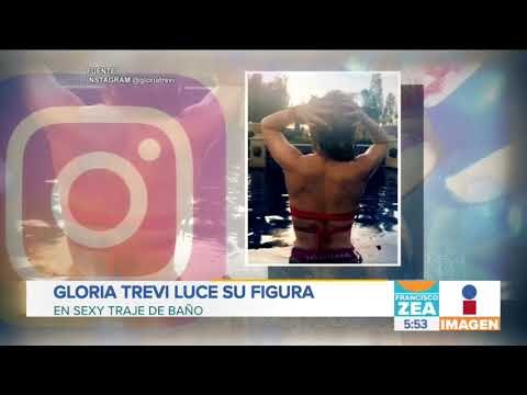 Gloria Trevi luce su figura en sexy traje de baño | Noticias con Francisco Zea