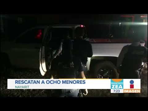 Rescatan a 8 niños maltratados en Nayarit | Noticias con Francisco Zea