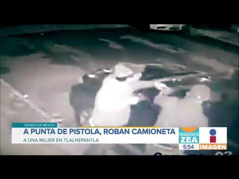 A punta de pistola, bajan a mujer de su camioneta | Noticias con Francisco Zea