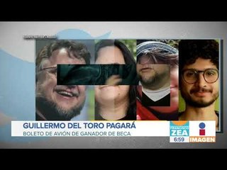 Guillermo del Toro les cierra la boca, pagará el vuelo a becario | Noticias con Zea