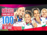 México llega a las 100 medallas de oro en Barranquilla 2018 | Noticias con Francisco Zea