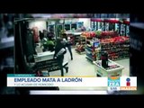 Cámaras de seguridad captaron un asalto a tienda en Cuernavaca | Noticias con Francisco Zea