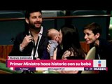 Primer Ministro hace historia ¡Dio a luz a un bebé durante su mandato! | Noticias con Yuriria