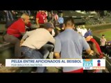 Aficionados de beisbol se agarran a golpes por insultos racistas a latinos | Noticias con Zea