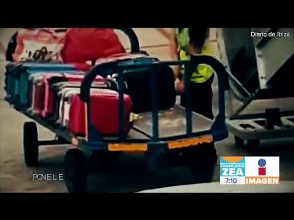 Cachan a maletero de aeropuerto robando | Noticias con Francisco Zea
