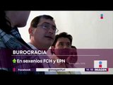 ¡Aumentó burocracia durante gobiernos de Peña Nieto y Calderón! | Noticias con Yuriria Sierra