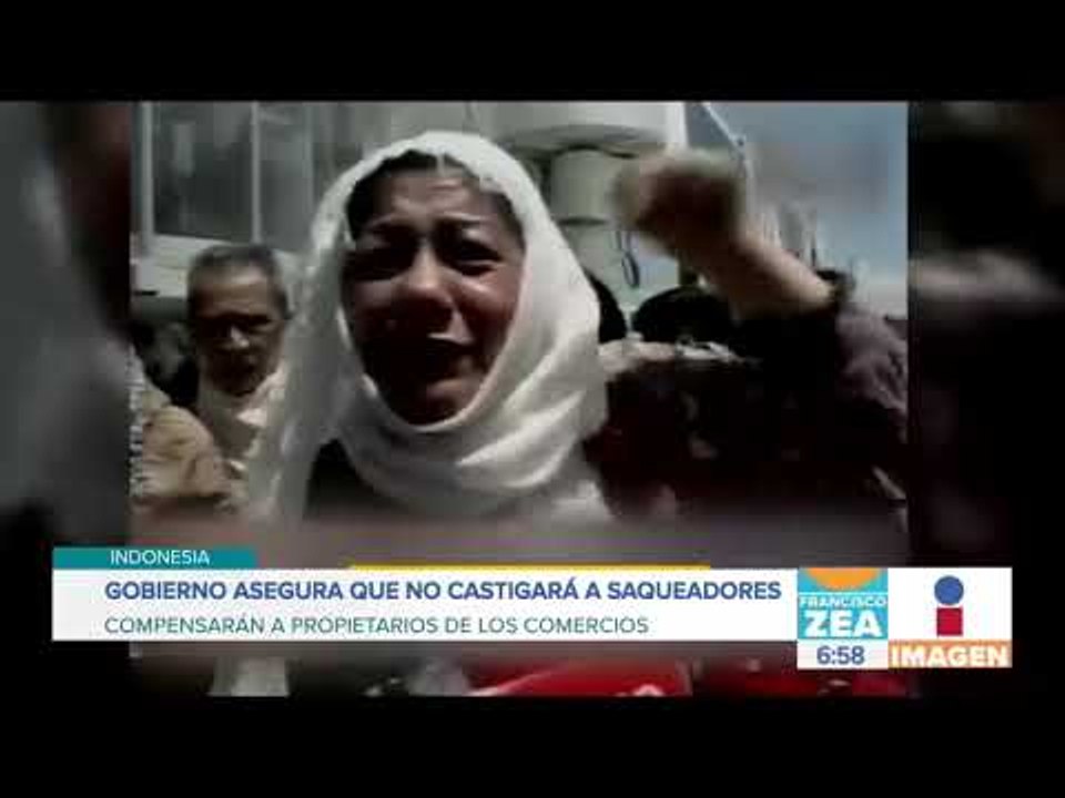 Gobierno de Indonesia dice que no castigará a saqueadores de tiendas | Noticias con Zea
