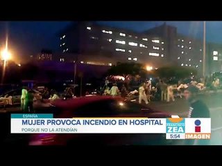 Mujer provoca incendio en hospital de Tenerife | Noticias con Francisco Zea