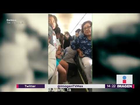 Fuerte turbulencia en avión de Volaris, pasajeros salen heridos | Noticias con Yuriria Sierra