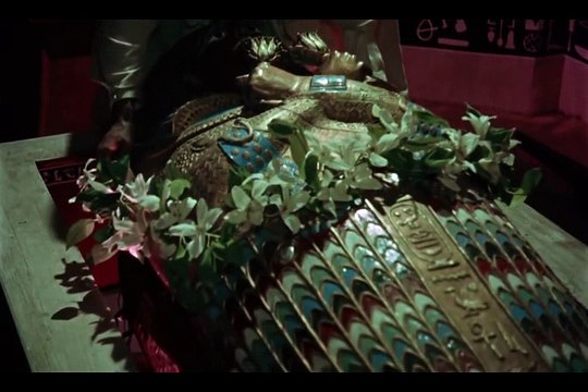 the mummy 1959, Christopher Lee mummified