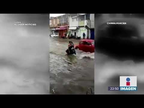 Las fuertes lluvias siguen causando estragos en la CDMX