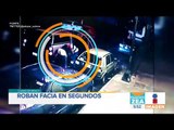 Captan robo de autopartes en 10 segundos | Noticias con Francisco Zea