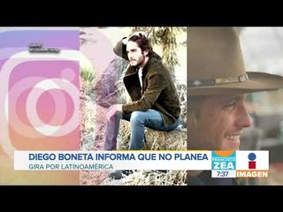 ¡Diego Boneta no planea hacer una gira de conciertos en Latinoamérica! | Francisco Zea