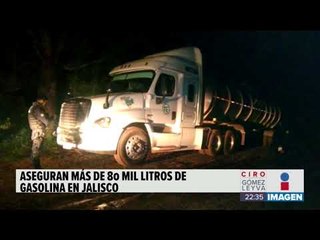 Download Video: Decomisan 80 mil litros de huachicol durante un operativo | Noticias con Ciro