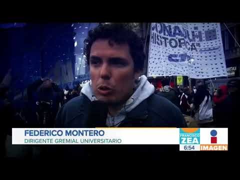 Protestan maestros de Argentina por bajos salarios | Noticias con Francisco Zea