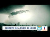 Impresionantes imágenes de la tormenta en CDMX | Noticias con Francisco Zea