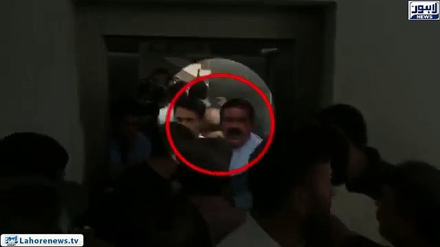 Shahbaz Sharif combing in NAB Court